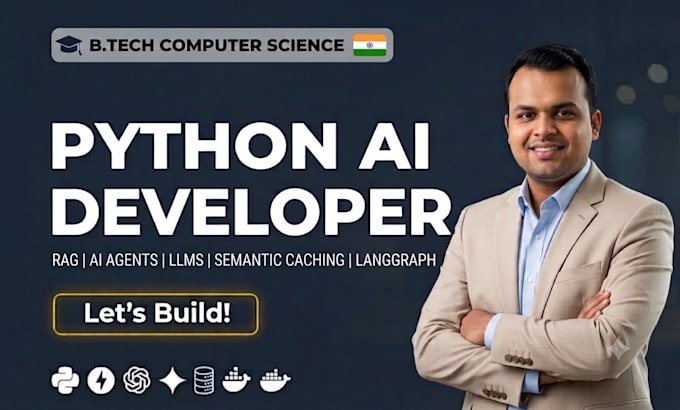 develop python applications or scripts for rag, agents