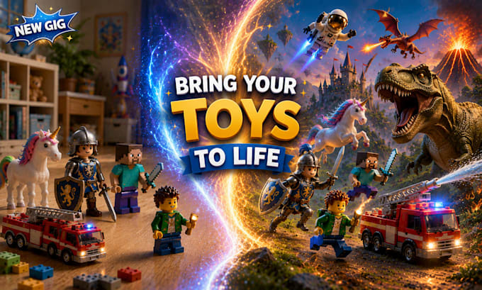 turn your toy collection into a custom adventure game