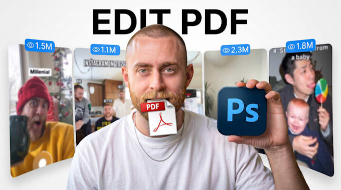high quality text replace, image editing and text edits documents photoshop