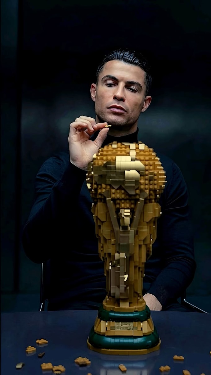 design ronaldo world cup 2026 poster