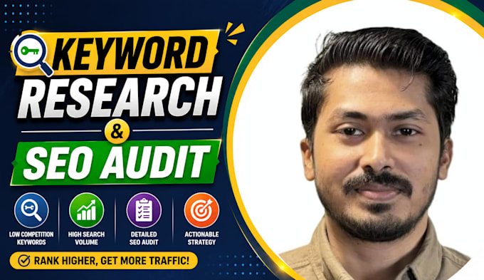 do SEO keyword research, competitor analysis and audit
