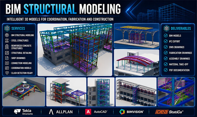 create bim models for structures