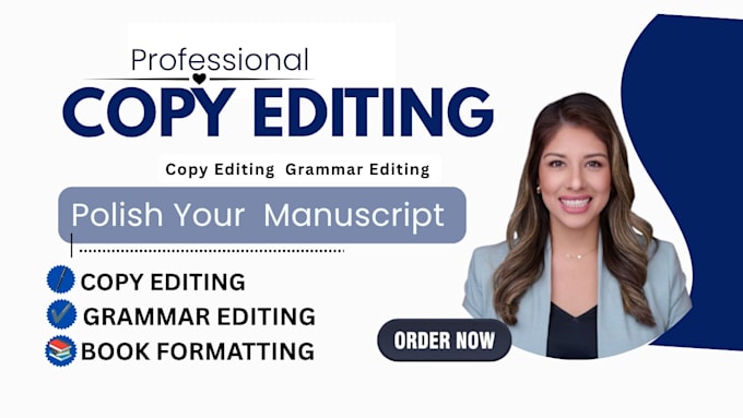be your copy editor for your writting ebook novel and proofreading