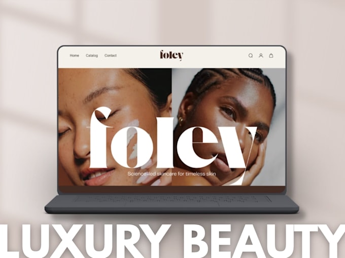 build a conversion driven, luxury shopify website design