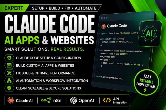 setup, build claude code, claude design, claude  code app, claude websites