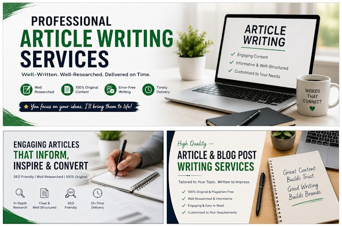 write engaging blog posts and information articles