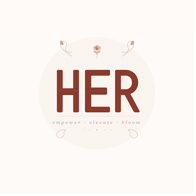create a logo for feminine brands