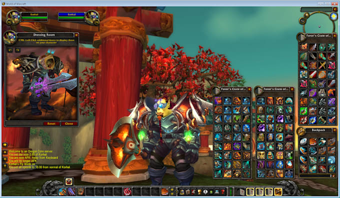 setup, fix, customize, and optimize your wow private server