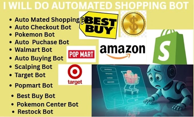 build auto buying bot target bot auto purchase bot auto check pokemon bot