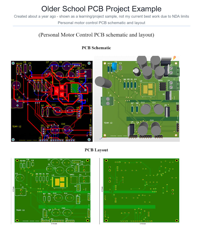 design, prototype custom pcb circuits