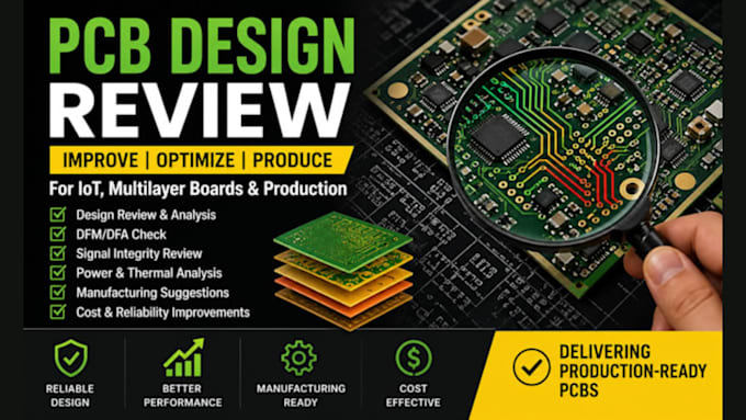 review, optimize and fix your pcb design for manufacturing readiness