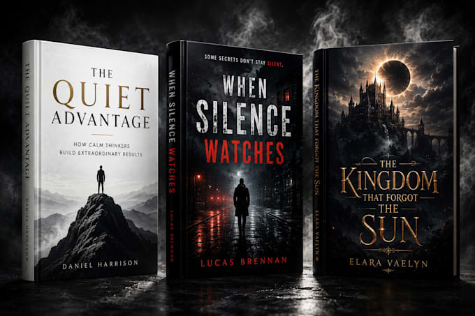 do book cover and interior layout design for KDP paperback and ebook formatting