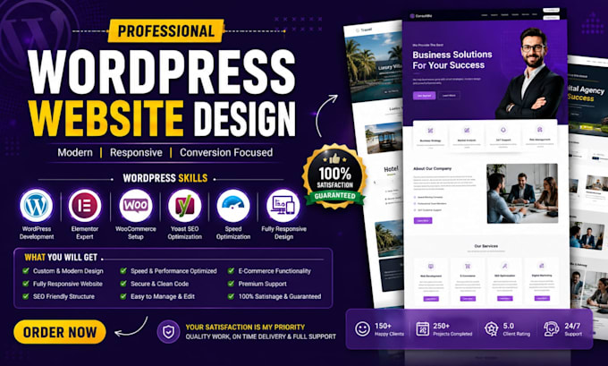 create professional wordpress e commerce website