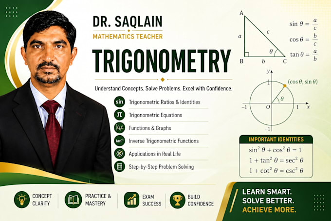 help you trigonometry, real analysis and numerical analysis