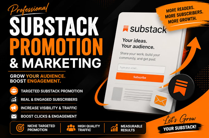 do substack promotion substack setup, substack subscribers, substack newsletter