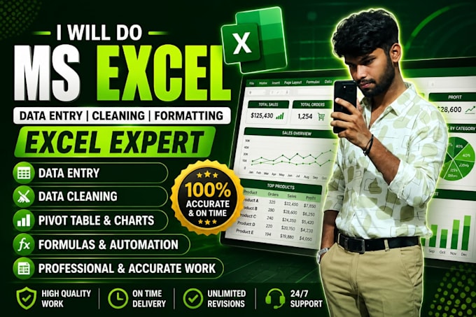 professional excel dashboard, KPI dashboard, reports and visualizaton