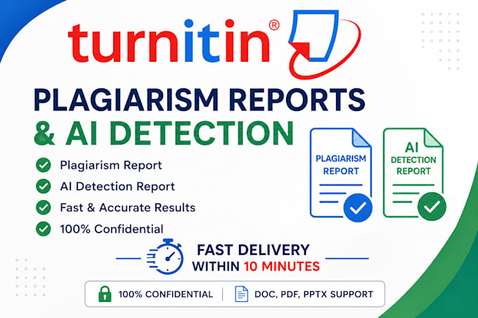 check plagiarism and provide ai detection reports