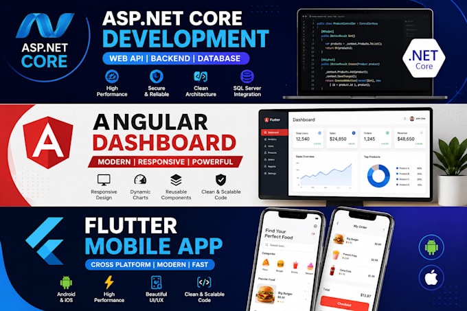 develop asp dot net core web application
