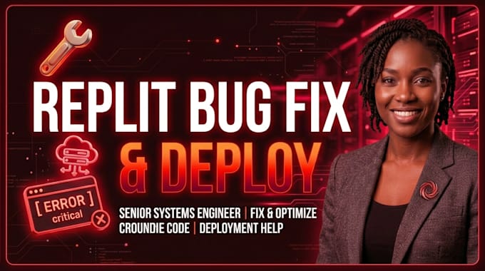 audit replit app, fix replit bug, optimize replit code, ad deploy replit web app