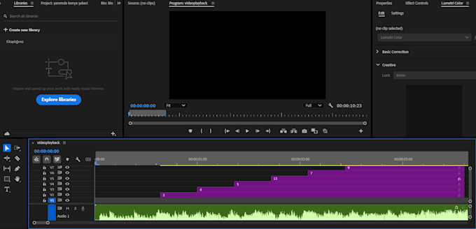 edit your videos using adobe premiere pro
