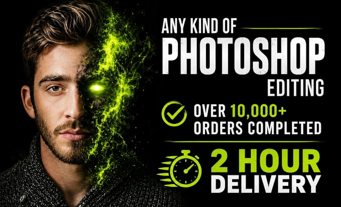 adobe photoshop editing and retouching fast
