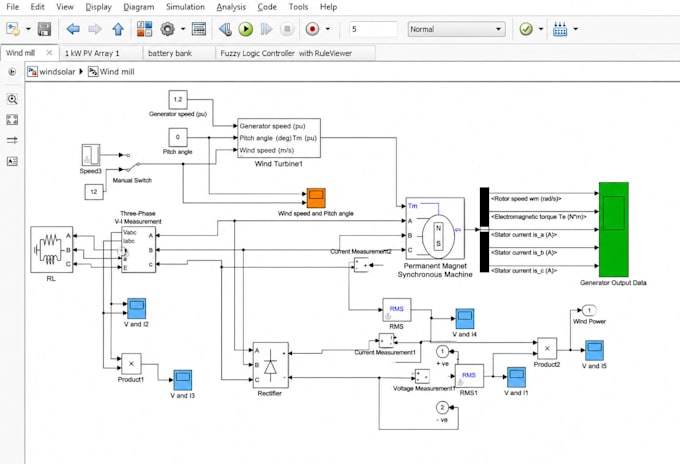 design and simulate electrical circuits using matlab simulink