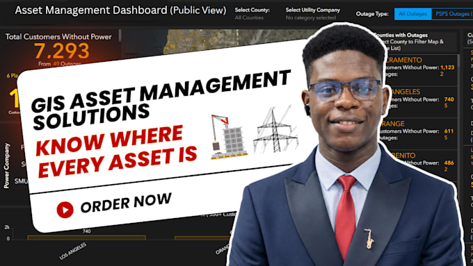 create gis asset map and infrastructure management solutions
