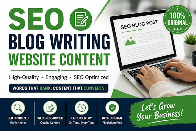write SEO blog posts that rank on google