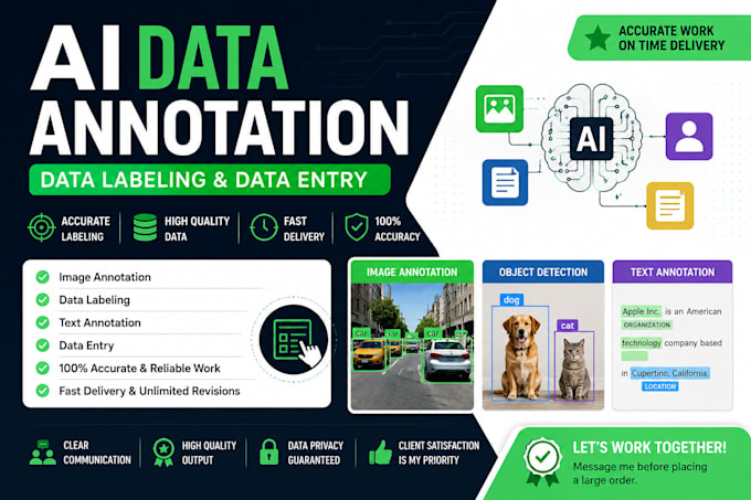 do ai data annotation, data labeling, and data entry