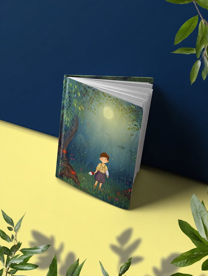 do custom book cover design for print