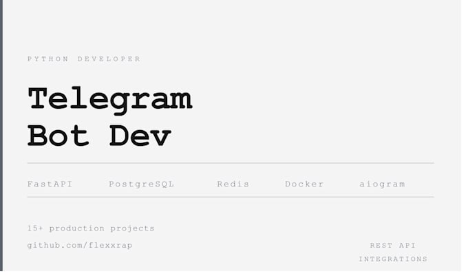 build a python rest API with fastapi and postgresql