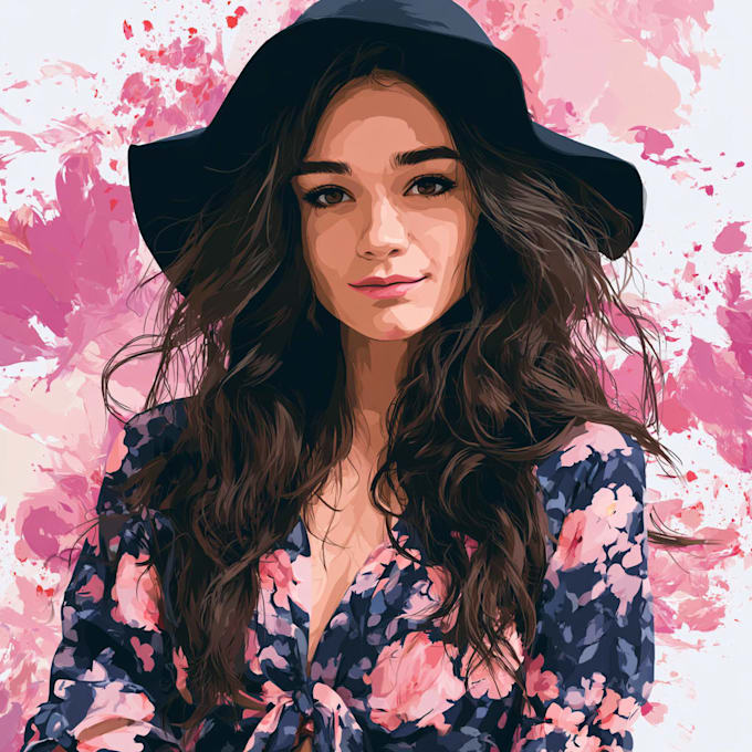 paint custom portrait from photo
