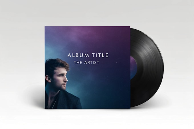 design a professional album cover