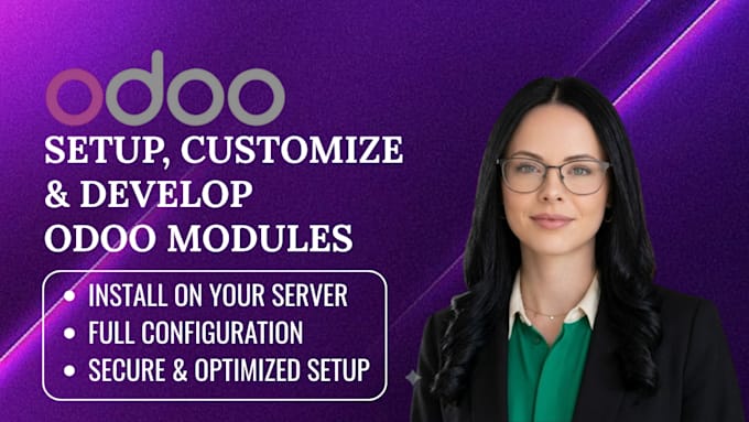 setup, customize and develop odoo modules for your business