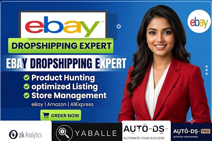 do list products on ebay from amazon, walmart and aliexpress