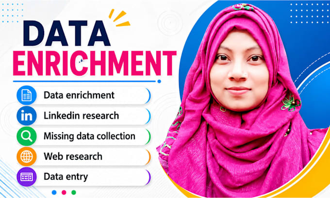 data enrichment, linkedin research, missing data collection