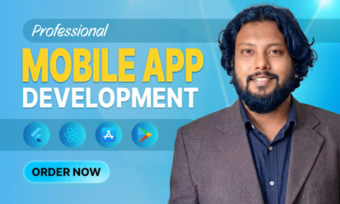develop fast and efficient app in flutter or react native