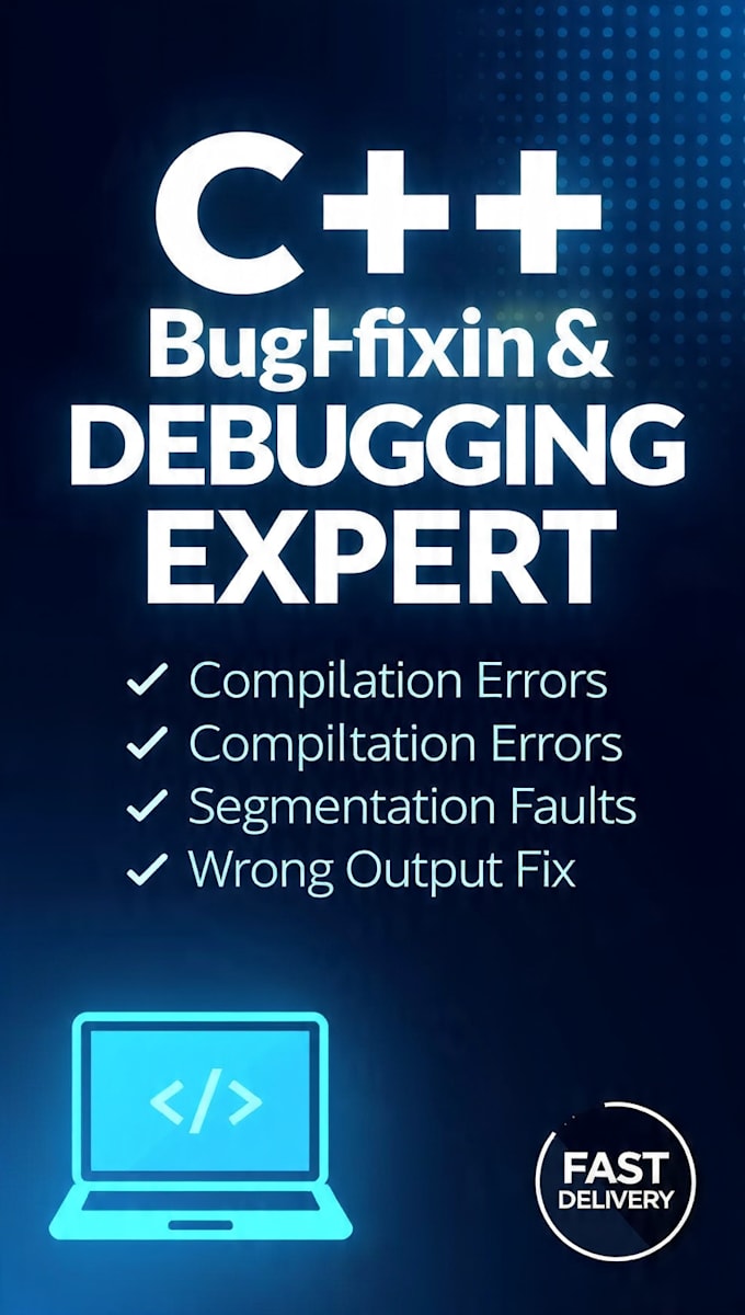 write and debug cpp