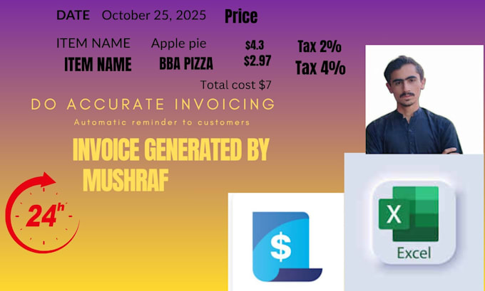do automated invoicing 24 hours