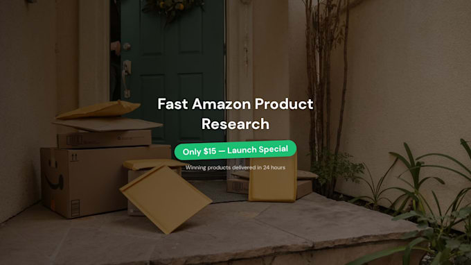 do fast amazon product research reports or listing optimization for e commerce