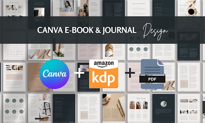 do canva ebook design editable canva workbook design lead magnet pdf journal