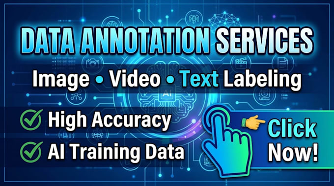 do data annotation, image labeling and ai training data preparation