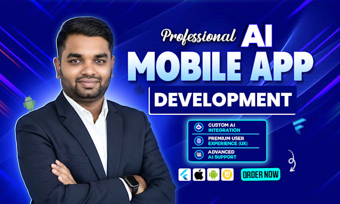 do ai website, ai chatbot, ai agent or ai mobile app development as ai developer