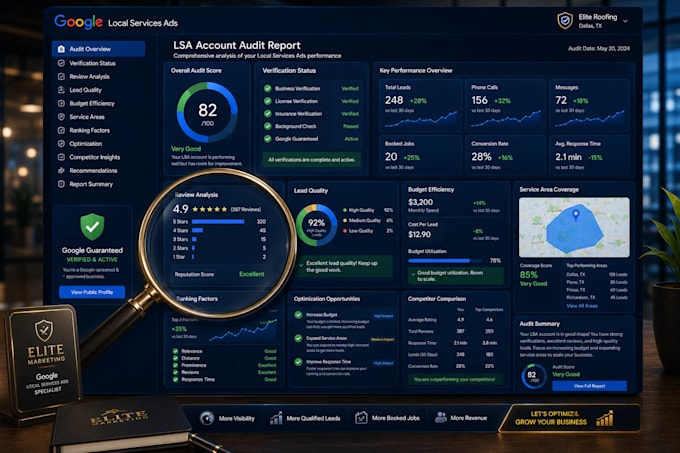 setup and optimize google local services ads for more leads