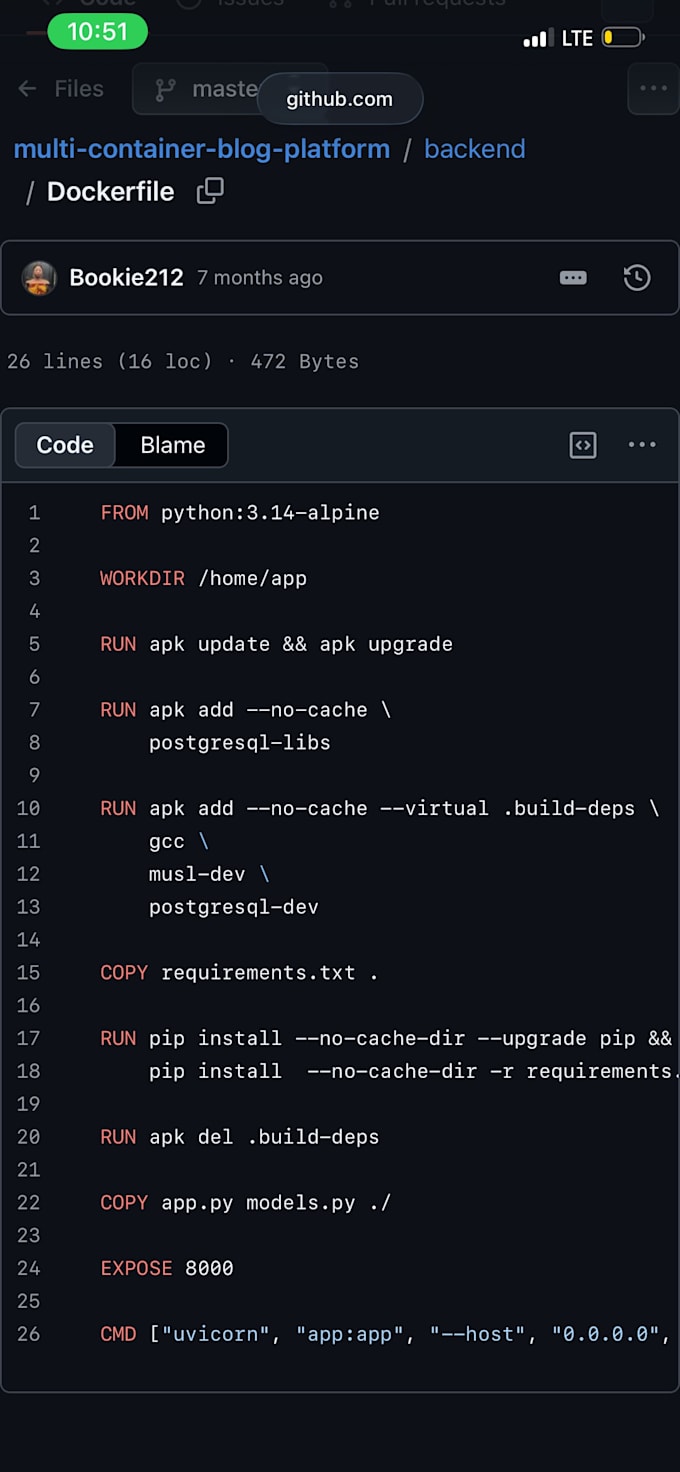 containerize your app with docker