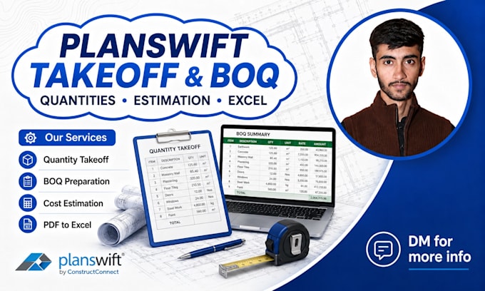 do planswift quantity takeoff and boq