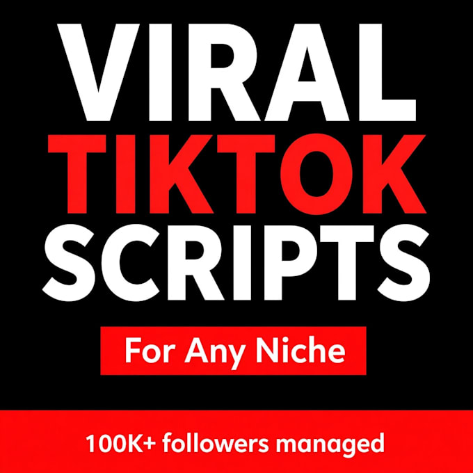 write viral tiktok scripts for any niche