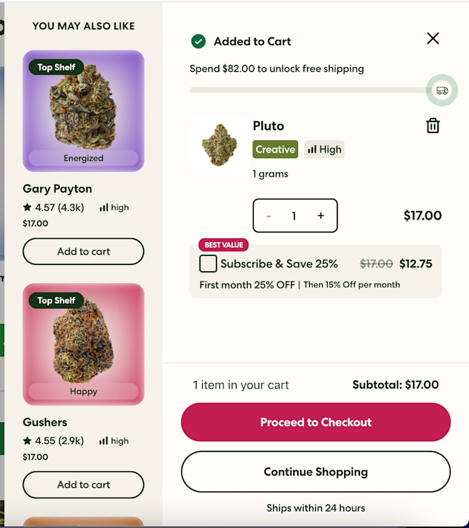 design customize shopify cart drawer with upsell bug fixes