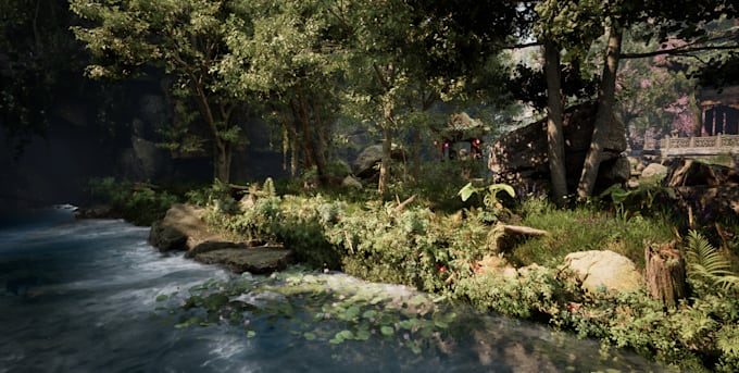 fix, optimize or redesign your 3d environment 3d game environment 3d game map