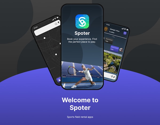 design a modern UI for your landing page or website